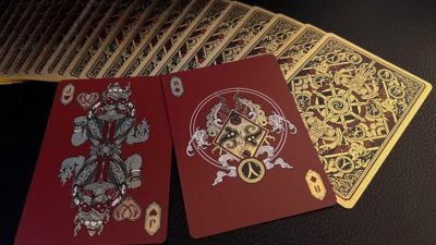 Asura Deluxe, Red Playing Cards - Image 4