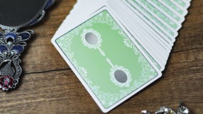 Reflections Epiphany, Green Playing Cards by Emily Sleights - Image 4