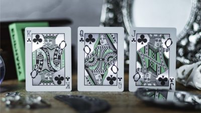 Reflections Epiphany, Green Playing Cards by Emily Sleights - Image 5