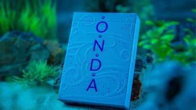 ONDA, Blue Playing Cards by JOCU