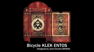 Bicycle Klek Entos Red, Marked Playing Cards - Image 2