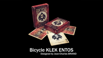 Bicycle Klek Entos Red, Marked Playing Cards - Image 5