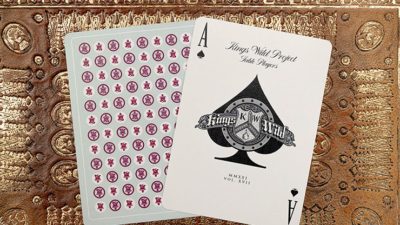 Limited No.13 Table Players V17 Playing Cards by Kings Wild Project - Image 4