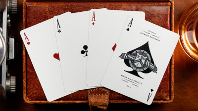 Limited No.13 Table Players V19 Playing Cards by Kings Wild Project - Image 3