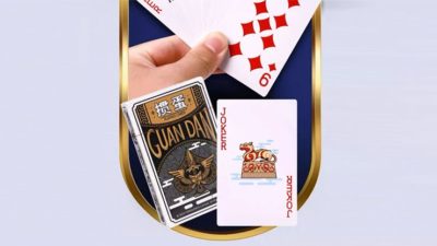 GUAN DAM -Warriors of the Three Kingdoms, Black Playing Cards by YOKAGAME - Image 2