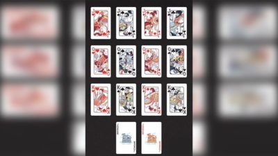 GUAN DAM -Warriors of the Three Kingdoms, Black Playing Cards by YOKAGAME - Image 3