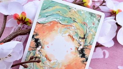 Four Beauties, YangYuhuan Playing Cards - Image 2