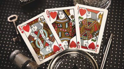 No.13 Table Players V7, USPCC Edition Playing Cards by Kings Wild Project - Image 5