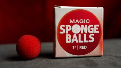 Magic Sponge Balls 50PK RED 1 inch by Murphy's Magic