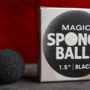 Magic Sponge Balls 50PK BLACK 1.5 inch by Murphy's Magic 75619-full.png