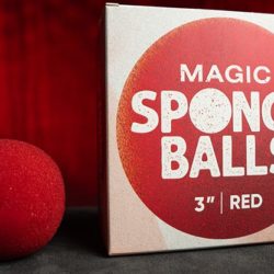 Magic Sponge Balls 50PK RED 3 inch by Murphy's Magic