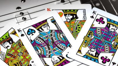 The Beatles Special Edition, Black Playing Cards by theory11 - Image 3