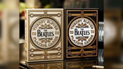 The Beatles Special Edition, Black Playing Cards by theory11 - Image 5