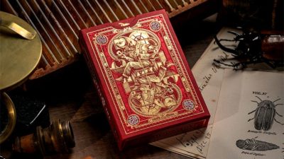 The Beetle Backs, Crimson Edition Playing Cards - Image 6