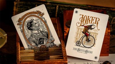The Beetle Backs, Cobalt Edition Playing Cards - Image 2