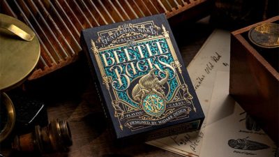 The Beetle Backs, Cobalt Edition Playing Cards