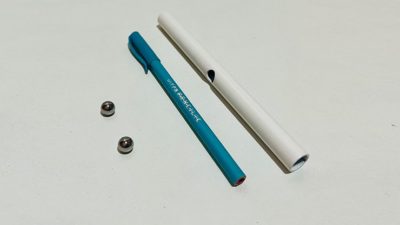 Steel Ball Through Pen by The Essel Magic