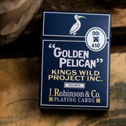 Gilded No.13 Table Players V37 Playing Cards by Kings Wild Project