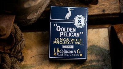 Gilded No.13 Table Players V37 Playing Cards by Kings Wild Project