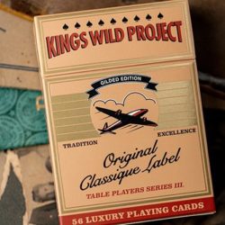 Gilded No.13 Table Players V39 Playing Cards by Kings Wild Project