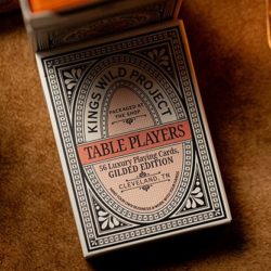 Gilded No.13 Table Players V40 Playing Cards by Kings Wild Project