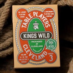 Gilded No.13 Table Players V41 Playing Cards by Kings Wild Project