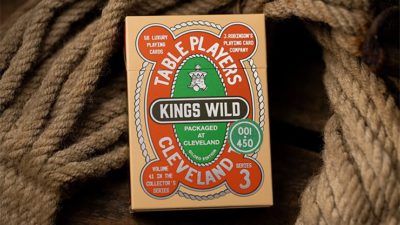 Gilded No.13 Table Players V41 Playing Cards by Kings Wild Project