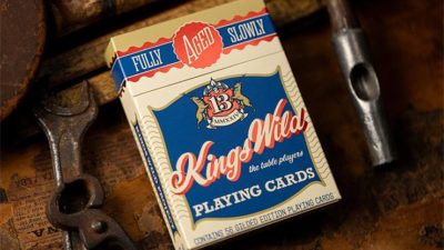Gilded No.13 Table Players V43 Playing Cards by Kings Wild Project