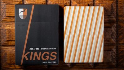 Gilded No.13 Table Players V44 Playing Cards by Kings Wild Project
