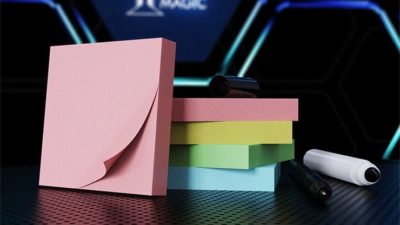 The Iarvel Magic Post-It Pad, Yellow by Iarvel Magic - Image 5