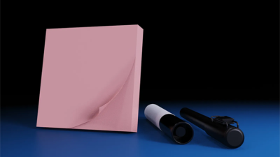 The Iarvel Magic Post-It Pad, Red by Iarvel Magic - Image 2