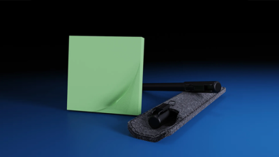 The Iarvel Magic Post-It Pad, Green by Iarvel Magic - Image 3