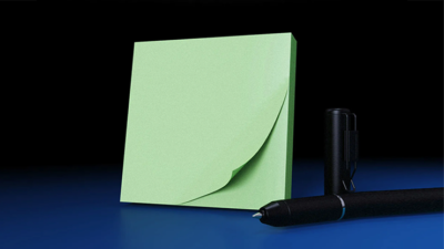 The Iarvel Magic Post-It Pad, Green by Iarvel Magic