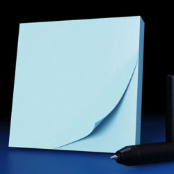 The Iarvel Magic Post-It Pad, Blue by Iarvel Magic