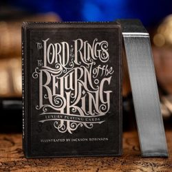 The Lord of the Rings - Return of the King Playing Cards, Black Gilded Edition by Kings Wild