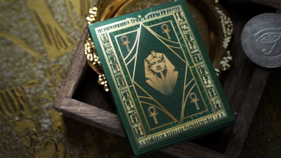 Egypt Mythology Black Edition, Green, Nile Playing Cards - Image 6