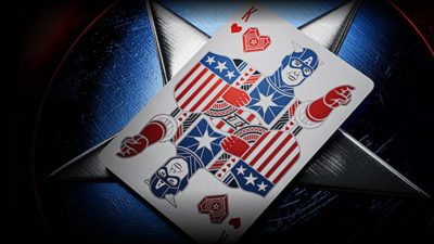 Captain America Playing Cards by theory11 - Image 3