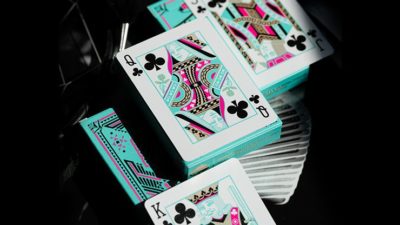 FULTON'S THUNDERBIRD ROOM TURQUOISE EDITION PLAYING CARDS - Image 3
