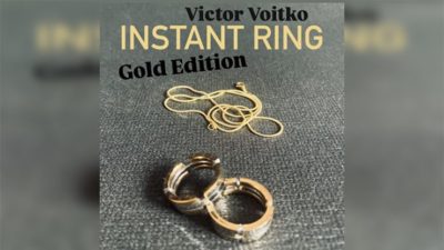 Instant Ring, silver/gold, Size 12 by Viktor Voitko