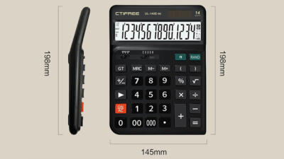 Electricks Quantum Calculator, Black - Image 2