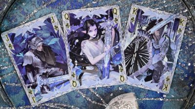 King Arthur V2, Silver Fairyland Playing Cards by KING STAR - Image 4