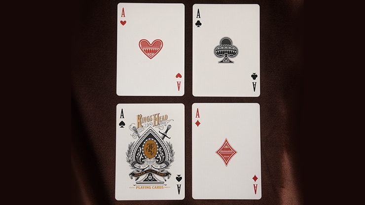 King's Head, Blue & Red Playing Cards by Joker and the Thief - Image 4