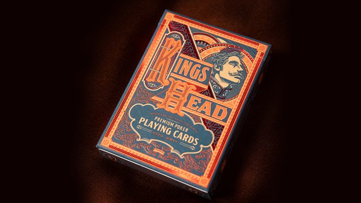 King's Head, Blue & Red Playing Cards by Joker and the Thief