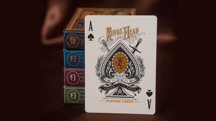 Kings Head, Purple and Rose Playing Cards by Joker and the Thief - Image 5