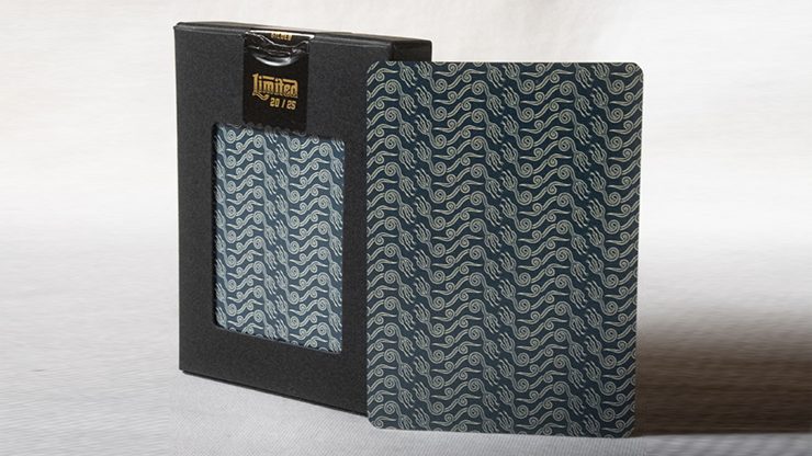 No Borders Edition 2 Crown Back, Blue Playing Cards by Joker and the Thief