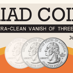 Triad Coins, Quarter by Joshua Jay and Vanishing Inc.