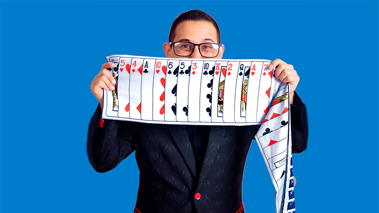 Mystery Card Streamer, Blue 4 of Hearts by PlayTime Magic DEFMA - Image 4