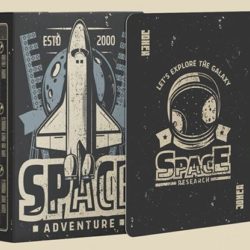 Space Adventure Playing Cards