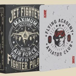 Jet Fighter Playing Cards