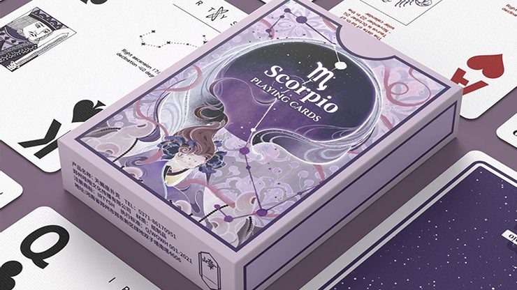 Scorpio Playing Cards by WohStudio